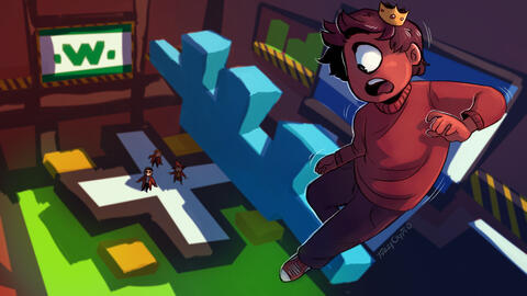 Fanart for Krinios in a Minecraft Championship event